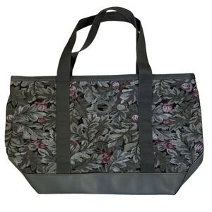 Vtg Y2K American  Tourister  Satchel Tote Overnight Top Zip Tapestry Bag w/Strap